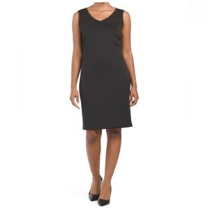 T Tahari Black Studded Dress Small